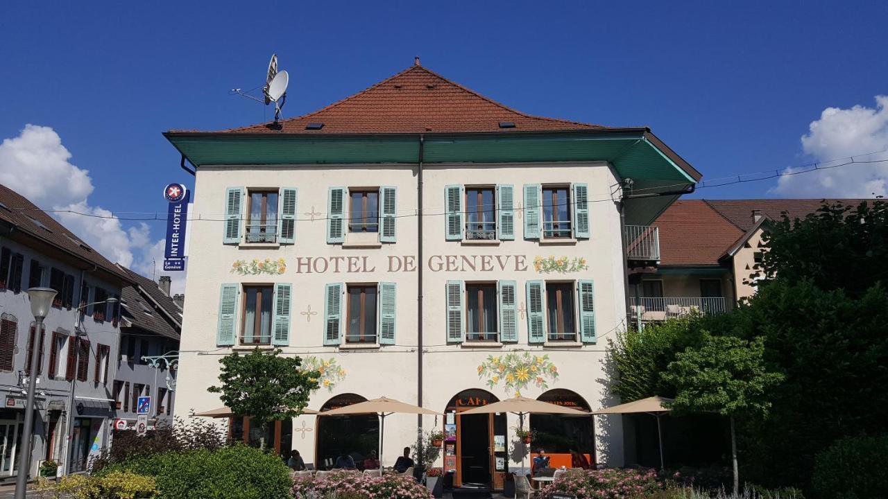 Hotel De Geneve Et Restaurant , Faverges-Seythenex Экстерьер фото